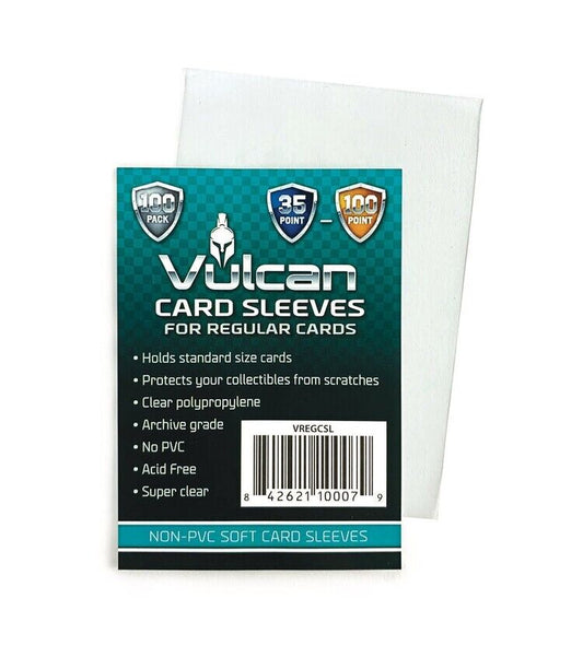 3x4 Vulcan Card Sleeves Pack of 100